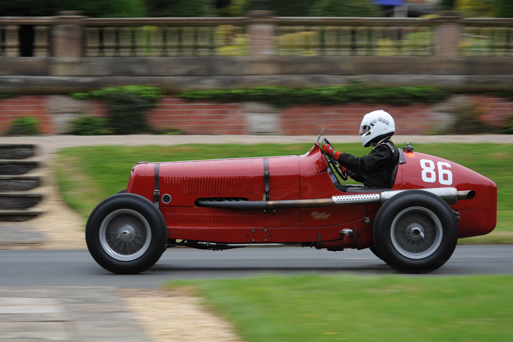 ERA at Chateau Impney Hill Climb, Droitwich