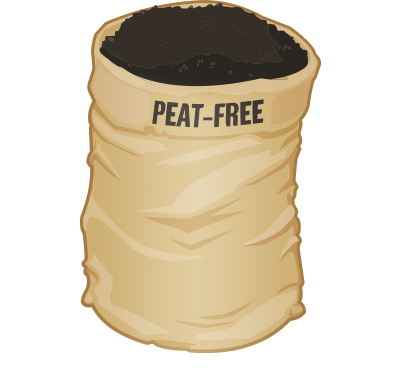 Peat-free bag of compost for Garden Organic PR campaign by Gloucestershire public relations agency Alias