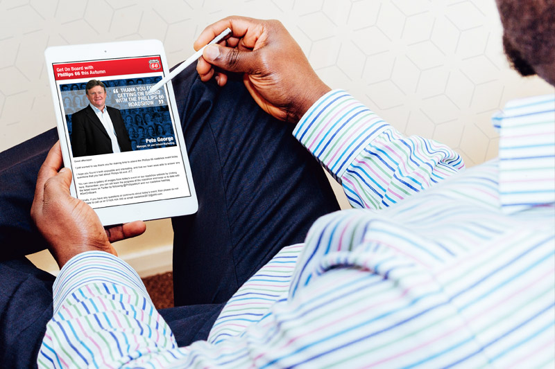 Phillips 66 e-newsletter by Alias, design agency in Cheltenham