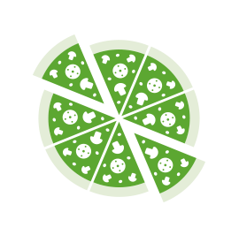 Pizza slices, social media agency, Cheltenham, Gloucestershire, Alias